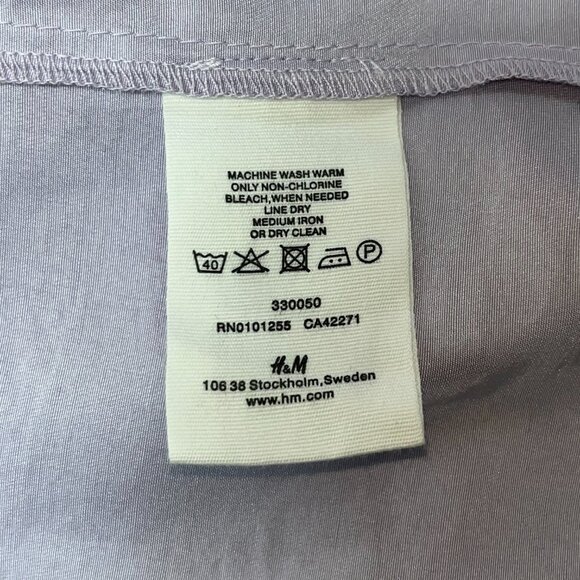 H&M Purple Flowy Blouse - Picture 5 of 6